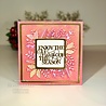 Creative Expressions Sue Wilson Craft Die Festive Blustery Frame (CED3250) (OUTLET)