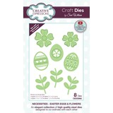 Creative Expressions Sue Wilson Craft Die Necessities Easter Eggs & Flowers (CED23062) (OUTLET)