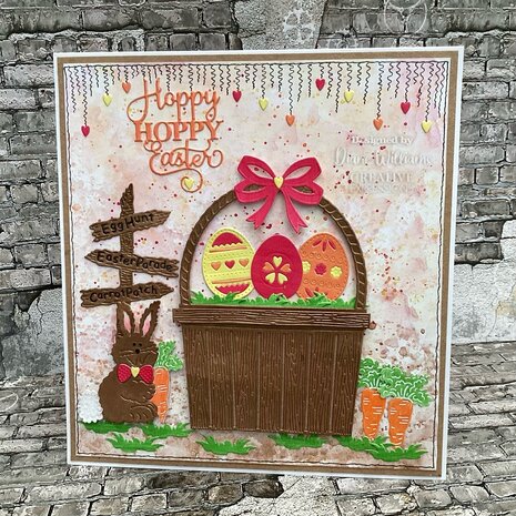 Creative Expressions Sue Wilson Craft Die Necessities Easter Eggs & Flowers (CED23062) (OUTLET)