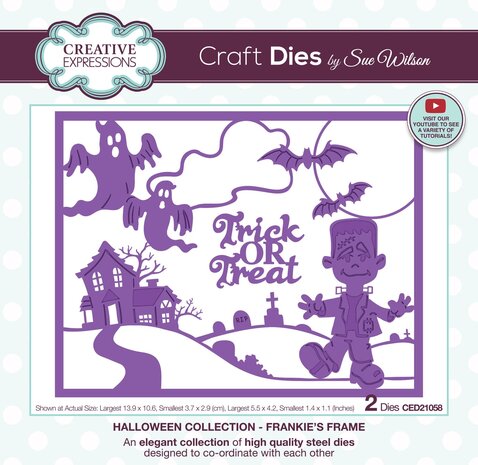 Creative Expressions Sue Wilson Craft Die Frankie's Frame (CED21058) (OUTLET)