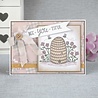 Creative Expressions Sam Poole  Clear Stamp A6 Bee-you-tiful Beehive (CEC996) (OUTLET)