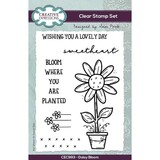 Creative Expressions Sam Poole Clear Stamp A6 Daisy Bloom (CEC993) (OUTLET)