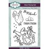 Creative Expressions Sam Poole Clear Stamp A6 Hey Chick (CEC991) (OUTLET)