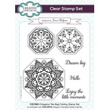 Creative Expressions Jamie Rodgers Clear Stamp A5 Octagons Tea Bag Folding (CEC983) (OUTLET)