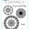 Creative Expressions Jamie Rodgers Clear Stamp A5 Circles Tea Bag Folding (CEC981) (OUTLET)