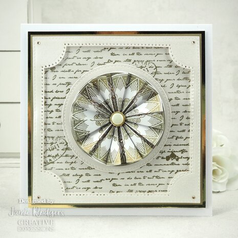 Creative Expressions Jamie Rodgers Clear Stamp A5 Circles Tea Bag Folding (CEC981) (OUTLET)