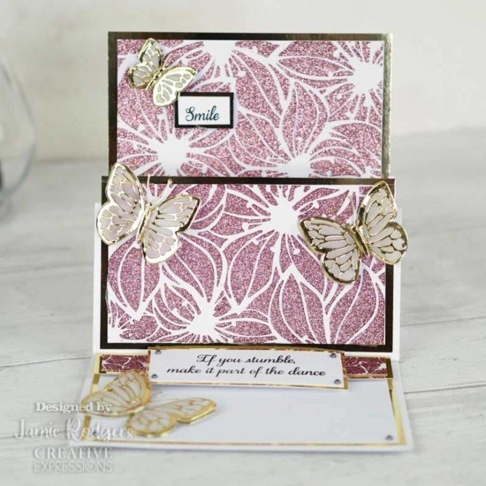 Creative Expressions Jamie Rodgers Clear Stamp A5 Just A Note (CEC962) (OUTLET)