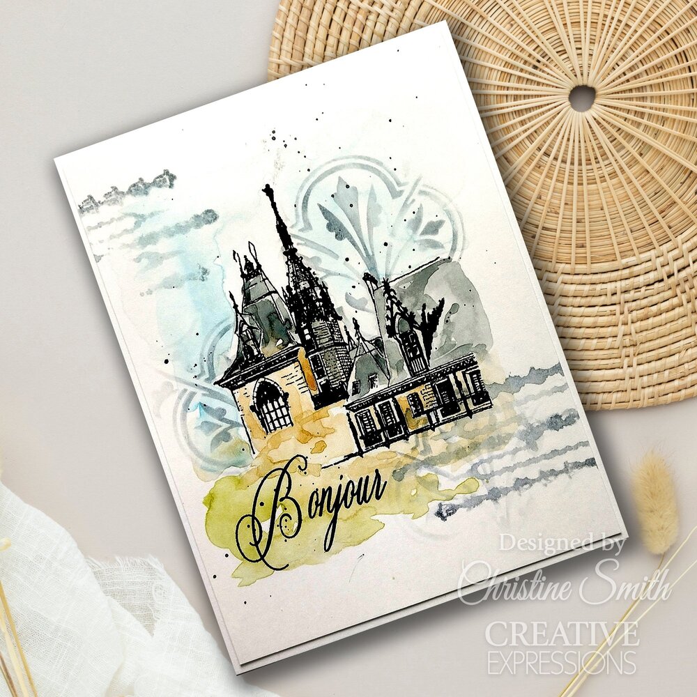Creative Expressions Taylor Made Journals Clear Stamp Chateau Life (CEC1073) (OUTLET)