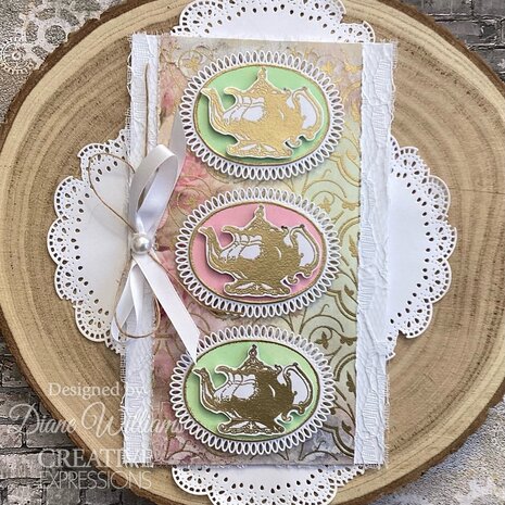 Creative Expressions Taylor Made Journals Clear Stamp Chateau Life (CEC1073) (OUTLET)