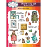 Creative Expressions Jane's Doodles Clear Stamp Set Merry & Sweet (CEC1041) (OUTLET)