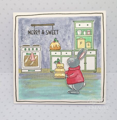 Creative Expressions Jane's Doodles Clear Stamp Set Merry & Sweet (CEC1041) (OUTLET)