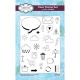Creative Expressions Helen Colebrook Clear Stamp A6 Planner Icons (CEC1026) (OUTLET)