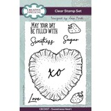 Creative Expressions Sam Poole Clear Stamp A6 Sweetness Heart (CEC1017) (OUTLET)