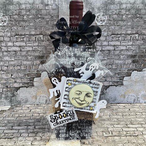 Creative Expressions Sam Poole Clear Stamp A6 Whispering Moon (CEC1010) (OUTLET)