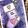 Creative Expressions Sam Poole Clear Stamp A6 Sweet Stocking (CEC1004) (OUTLET)