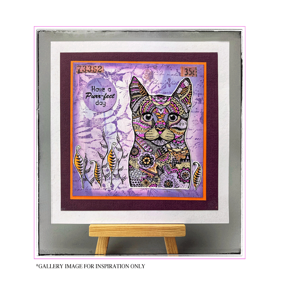 Crafty Individuals A Purr-fect Day Unmounted Rubber Stamps (CI-627) (OUTLET)