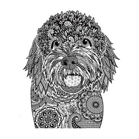 Crafty Individuals Happy Cockapoo Unmounted Rubber Stamps (CI-596) (OUTLET) Crafty Individuals Happy Cockapoo Unmounted Rubber Stamps (CI-596) (OUTLET)