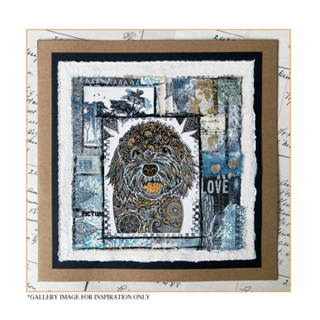 Crafty Individuals Happy Cockapoo Unmounted Rubber Stamps (CI-596) (OUTLET) Crafty Individuals Happy Cockapoo Unmounted Rubber Stamps (CI-596) (OUTLET)