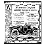 Crafty Individuals Vintage Vehicle Unmounted Rubber Stamps (CI-325) (OUTLET)