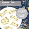 Crafter's Companion Twelve Days of Christmas Pre-cut Elements Christmas Cheer (TDC-QPCE-CHCH) (OUTLET)
