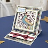 Crafter's Companion Twelve Days of Christmas Metal Die Create a Card Pretty Partridge (TDC-MD-CAD-PP) (OUTLET)