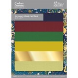 Crafter's Companion Twelve Days of Christmas Luxury Mixed Card Pack A4 (TDC-LUXMIX-A4) (OUTLET)