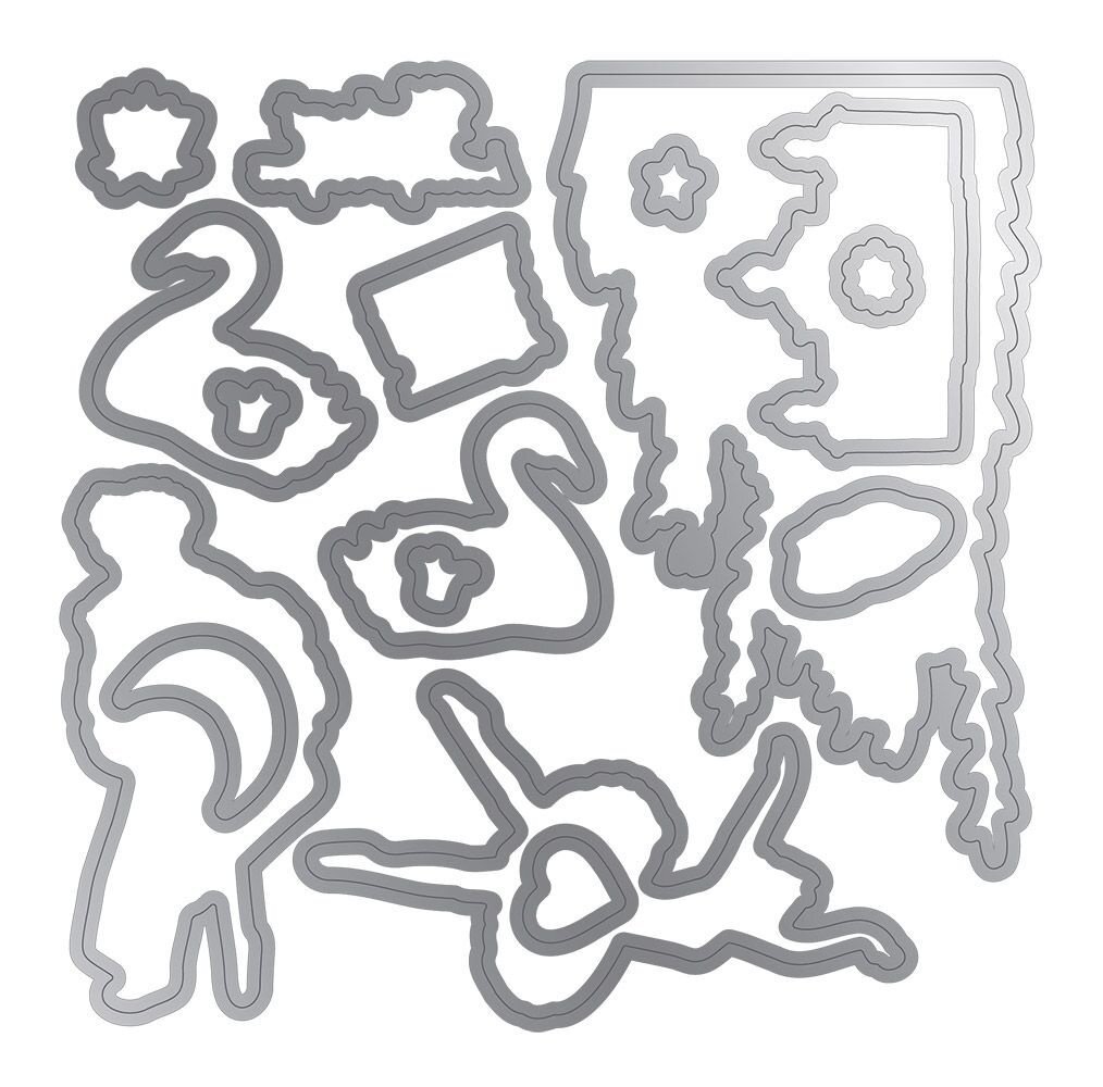 Crafter's Companion Sara Signature Box Swan Lake (SSBOX-SWANLAKE) (OUTLET)