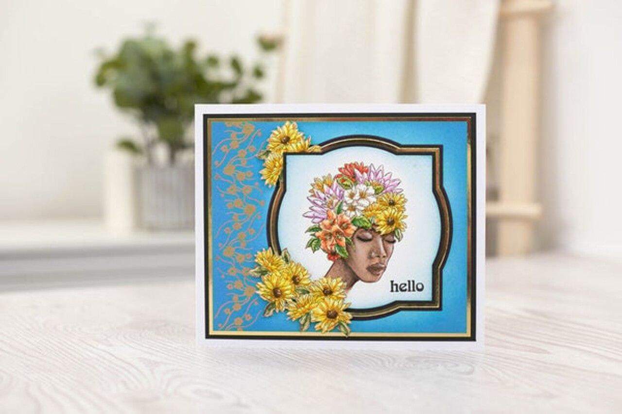 Crafter's Companion Mother Earth Clear Stamp Ethereal Woman (SD-ME-STP-ETWO) (OUTLET)