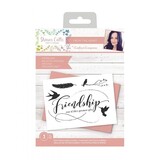 Crafter's Companion Sharon Callis From the Heart Clear Stamps Friendship (SCC-STP-FRIEND) (OUTLET)