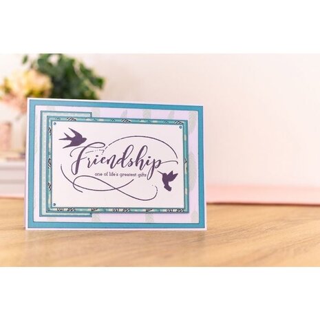 Crafter's Companion Sharon Callis From the Heart Clear Stamps Friendship (SCC-STP-FRIEND) (OUTLET)