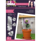 Crafter's Companion Arts 'n Flowers Garden Florals Metal Dies Ranunculus (SCC-AF-GFL-MD-RANU) (OUTLET)