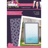 Crafter's Companion Arts 'n Flowers Garden Florals 3D Emb. Folder Ornate Tiles (SCC-AF-GFL-EF5-3D-ORTI) (OUTLET)