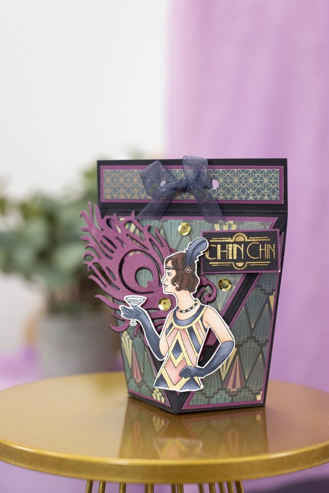 Crafter's Companion The Roaring Twenties A4 Luxury Linen Card Pack (S-TRT-LINEN) (OUTLET)