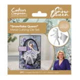 Crafter's Companion Sara Signature The Snow Queen Metal Dies Snowflake Queen (S-SQ-MD-SNQU) (OUTLET)