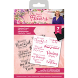 Crafter's Companion Say It With Flowers Clear Stamp Fabulous Friend (S-SIWF-STP-FAFR) (OUTLET)