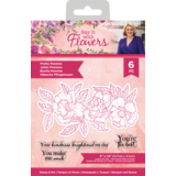 Crafter's Companion Say It With Flowers Stamp & Die Pretty Peonies (S-SIWF-STD-PRPE) (OUTLET)