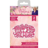 Crafter's Companion Say It With Flowers Metal Die Just for You (S-SIWF-MD-JUFY) (OUTLET)