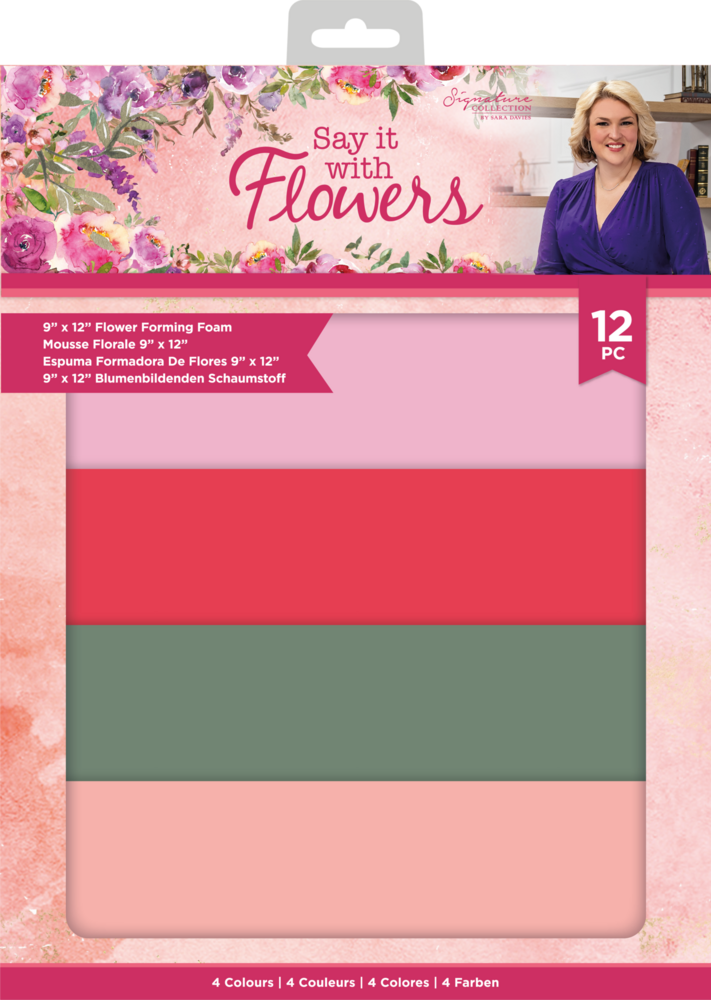 Crafter's Companion Say It With Flowers Flower Forming Foam Pack (S-SIWF-FOAM-FLFO) (OUTLET)