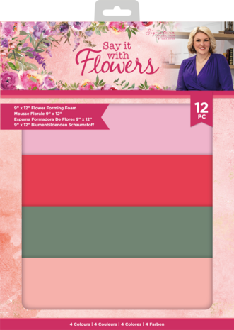 Crafter's Companion Say It With Flowers Flower Forming Foam Pack (S-SIWF-FOAM-FLFO) (OUTLET)