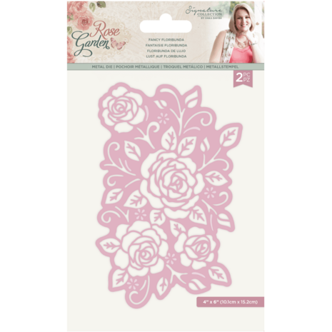 Crafter's Companion Rose Garden Metal Die Fancy Floribunda (S-RGA-MD-FAFL) (OUTLET)