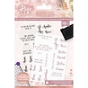 Crafter's Companion Rose Gold Interchangeable Sentiments Clear Stamps (S-RG-ST-INTER) (OUTLET)