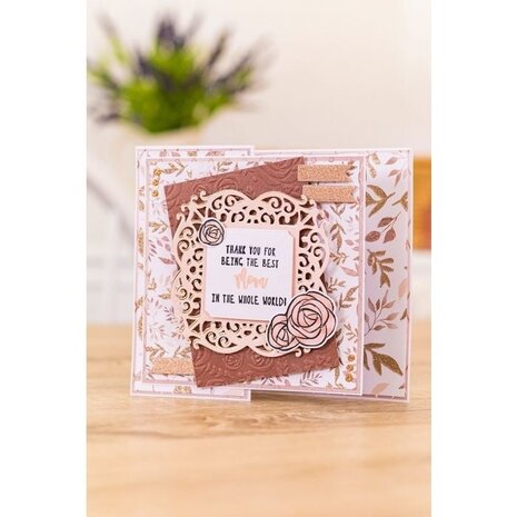 Crafter's Companion Rose Gold Interchangeable Sentiments Clear Stamps (S-RG-ST-INTER) (OUTLET)