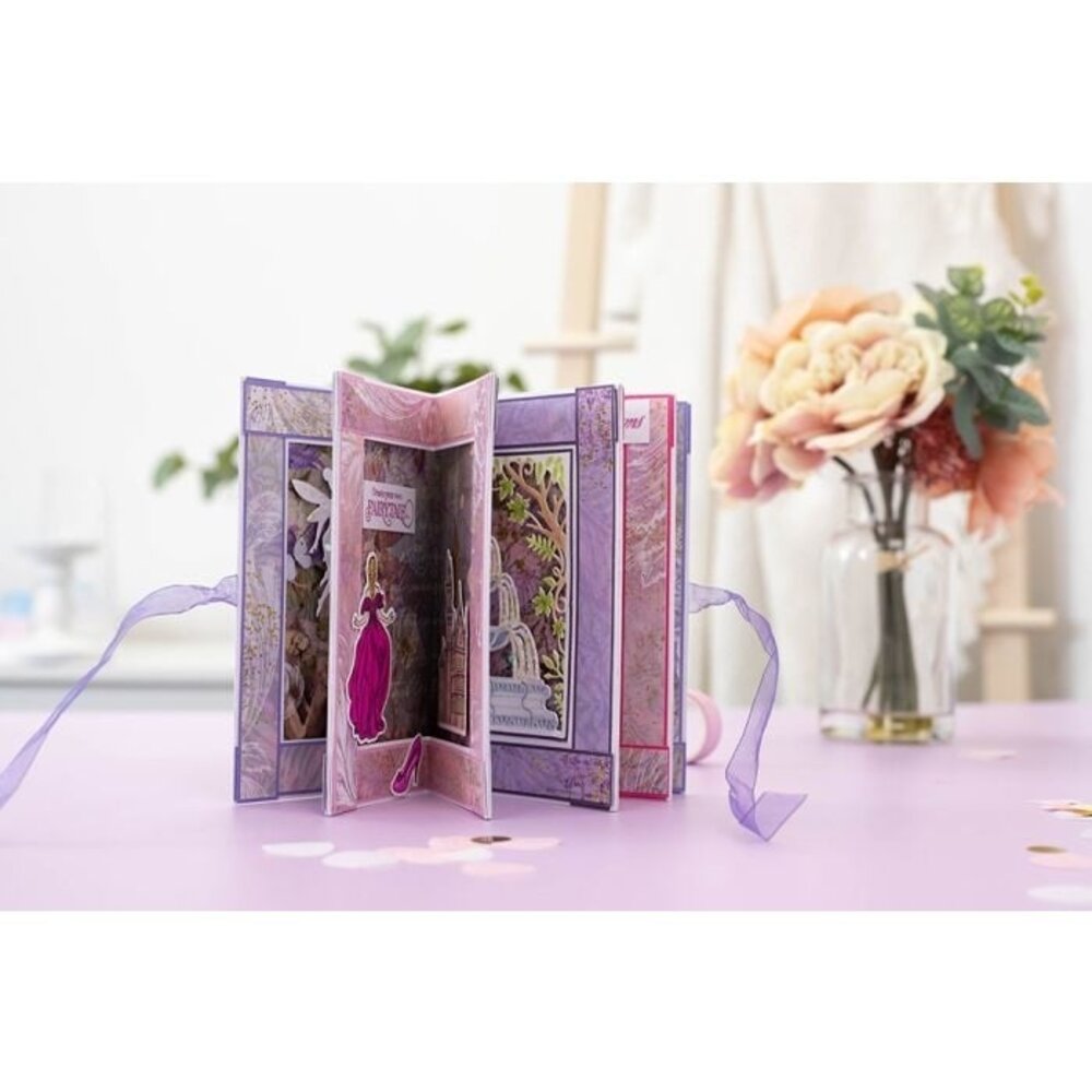 Crafter's Companion Once Upon a Time A4 Luxury Linen Card Pack (S-OUAT-LINEN-A4) (OUTLET)