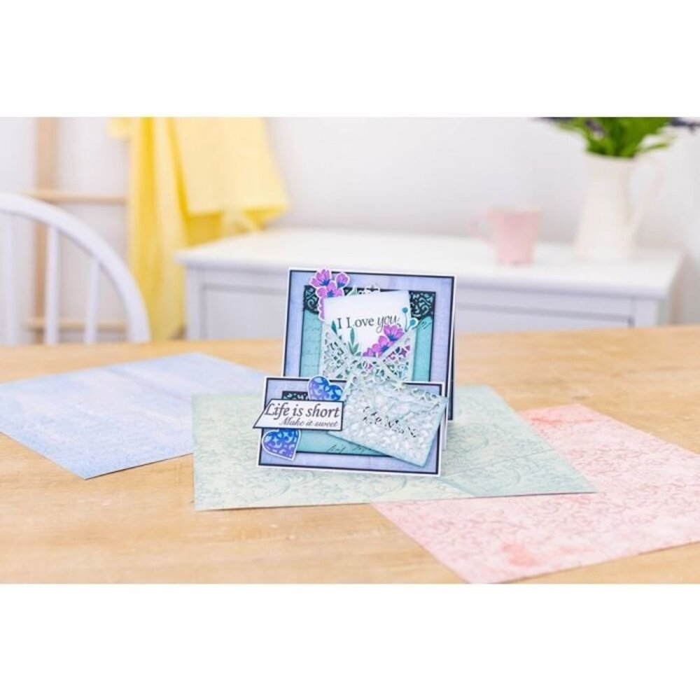 Crafter's Companion Letters from The Heart Loving Sentiments Clear Stamps (S-LFTH-ST-LOSE) (OUTLET)
