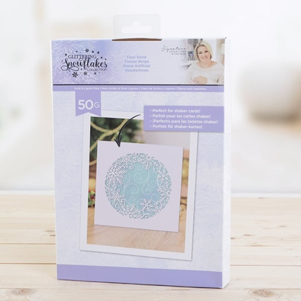 Crafter's Companion Glittering Snowflakes Faux Snow (S-GS-FSNOW) (OUTLET)