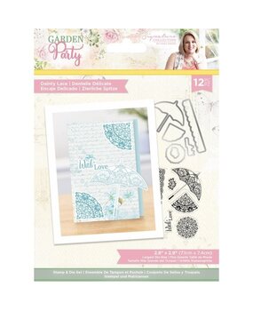 Crafter's Companion Garden Party Stamp & Die Dainty Lace (S-GP-STD-DAINL) (OUTLET) Crafter's Companion Garden Party Stamp & Die Dainty Lace (S-GP-STD-DAINL) (OUTLET)