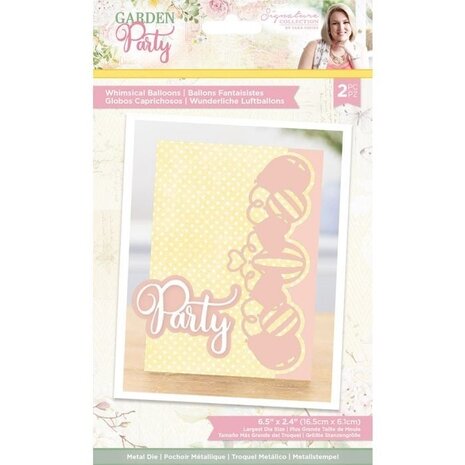 Crafter's Companion Garden Party Metal Die Whimsical Balloons (S-GP-MD-WHIB) (OUTLET)