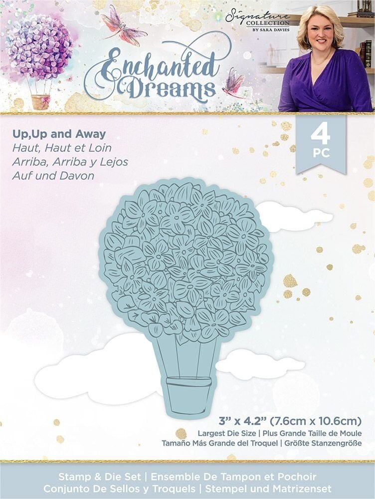 Crafter's Companion Enchanted Dreams Stamp & Die Up,Up and Away (S-ED-STD-UUA) (OUTLET) Crafter's Companion Enchanted Dreams Stamp & Die Up,Up and Away (S-ED-STD-UUA) (OUTLET)