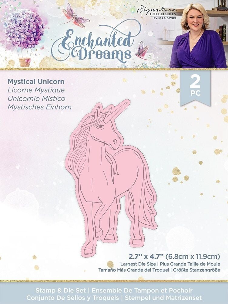 Crafter's Companion Enchanted Dreams Stamp & Die Mystical Unicorn (S-ED-STD-MUNI) (OUTLET) Crafter's Companion Enchanted Dreams Stamp & Die Mystical Unicorn (S-ED-STD-MUNI) (OUTLET)