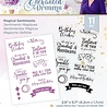Crafter's Companion Enchanted Dreams Clear Stamps Magical Sentiments (S-ED-ST-MSE) (OUTLET)